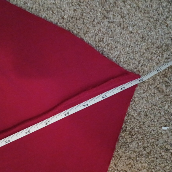 VINTAGE RED VELVET DRESS - Picture 10 of 17